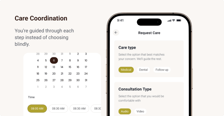 DirectCare App on Phone